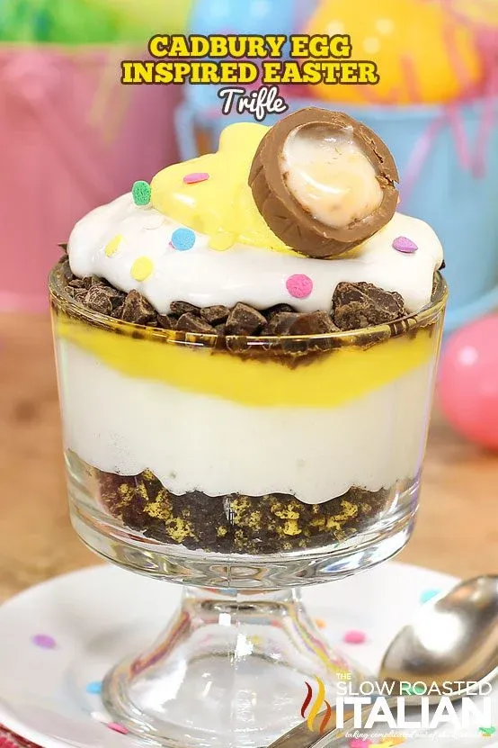 Cadbury Cream Egg Trifle