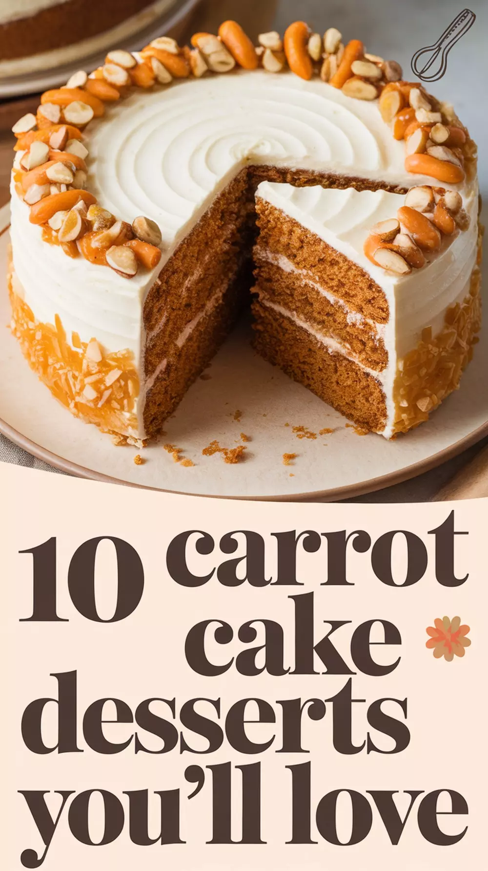 Carrot cake lovers, rejoice! From cupcakes to layered cakes, these carrot-inspired treats are the perfect mix of sweet and spice.