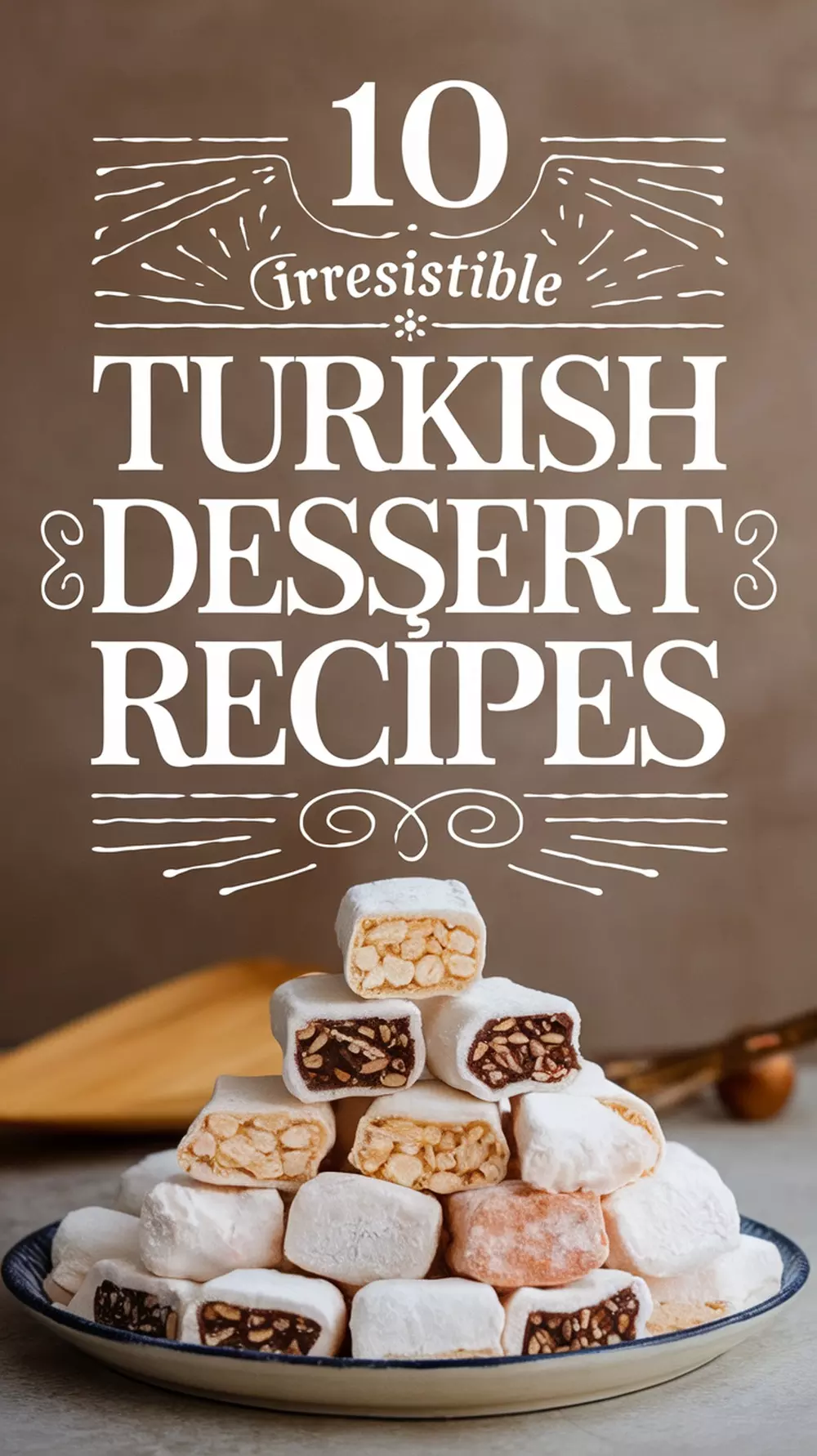 🇹🇷 10 Turkish Dessert Recipes to Delight Your Taste Buds 🧁	Explore the sweet side of Turkish cuisine with these authentic dessert recipes! From baklava to künefe, these treats are a delicious cultural journey.