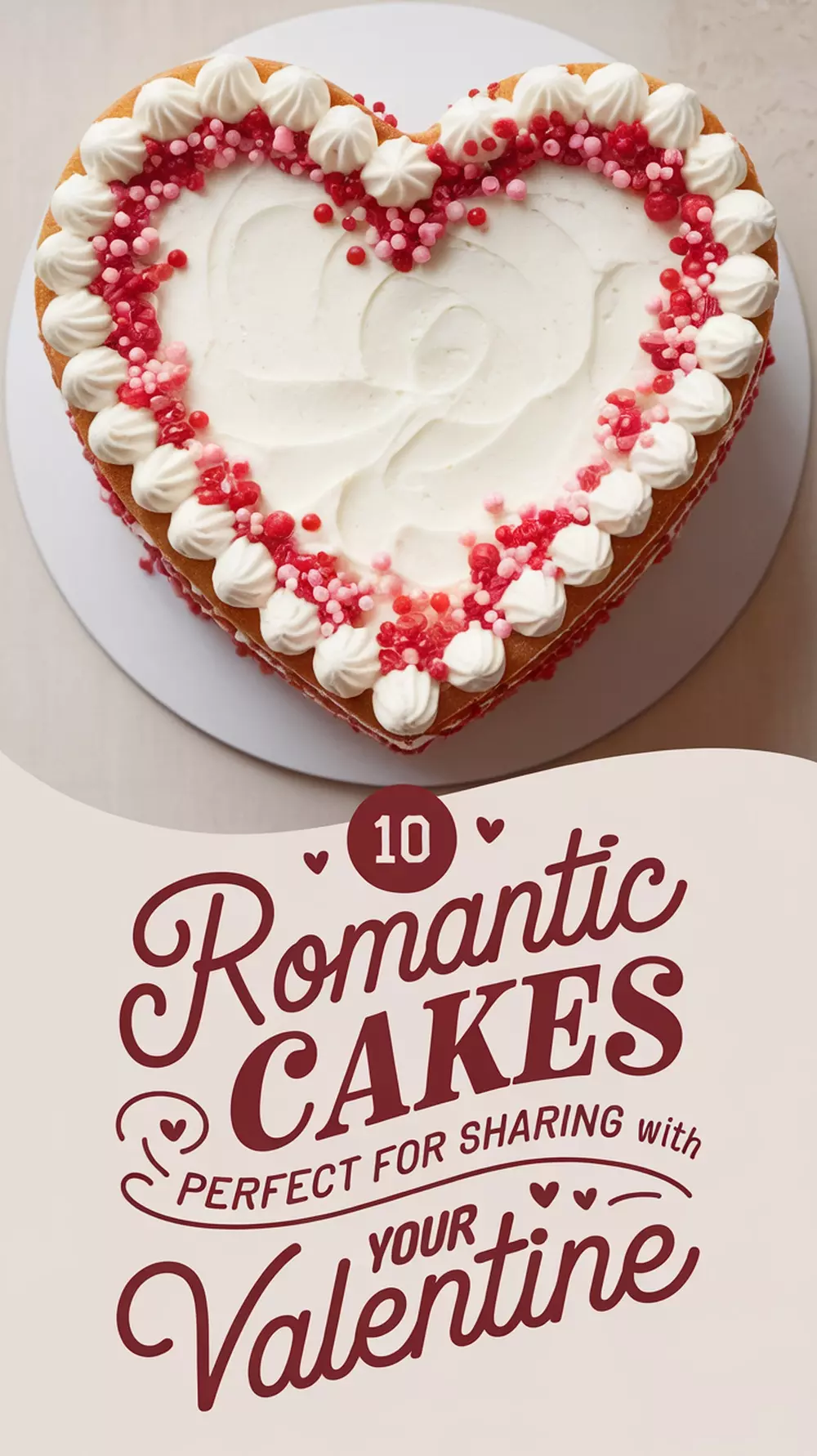 💘 10 Cakes to Sweeten Your Valentine’s Day Together 🍓✨	Celebrate love with these irresistible cakes! From rich chocolate to fruity delights, these recipes are perfect for sharing with someone special. 💝🍫 #ValentinesDay #CakeRecipes #SweetTreats #BakingLove #DessertIdeas