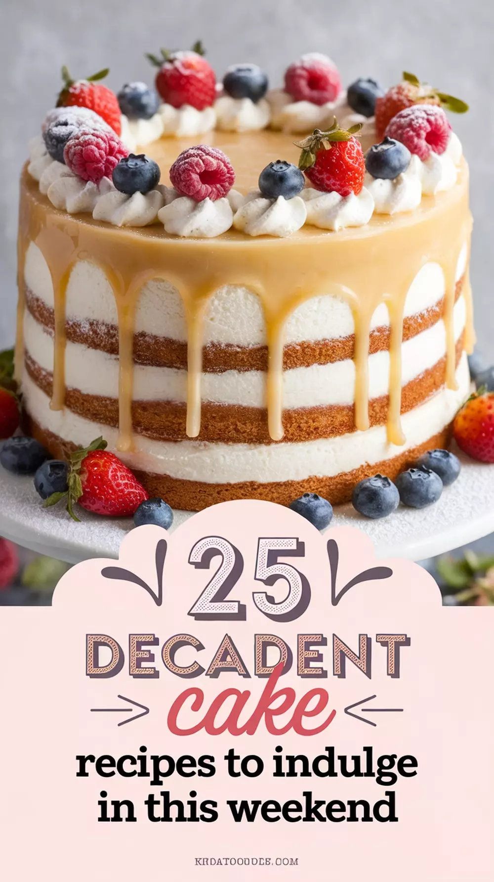 🎂 25 Cake Recipes to Sweeten Any Celebration 🍰Celebrate life’s moments with these show-stopping cake recipes! From classic vanilla to creative new flavors, there’s a cake for every occasion.