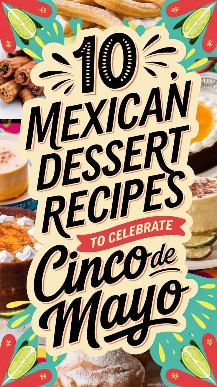 Cinco de Mayo is the perfect excuse to indulge in bold flavors and sweet treats, and these 10 Mexican dessert recipes bring all the rich, spiced, and creamy goodness to your table! From the magic of Chocoflan to the crispy, cinnamon-sugar bliss of Churros with Mexican Chocolate Sauce, this collection is packed with flavor, texture, and just the right amount of indulgence. Whether you're hosting a fiesta or just craving something sweet, these authentic and inspired Mexican desserts will steal the show. Grab your whisk, preheat the oven, and let’s make something delicious!