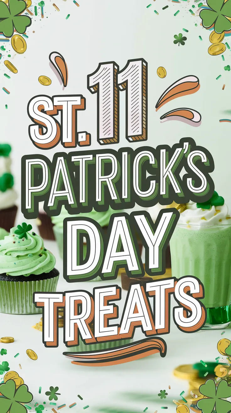 🌈🍪 11 Easy & Adorable St. Patrick’s Day Treats for Kids Celebrate with these cute and delicious St. Patrick’s Day treats! Whether it’s green cookies, shamrock-shaped snacks, or rainbow pizzas, these recipes will bring smiles all around. 🍀💚 #StPatricksDayFood #KidFriendlyTreats #HolidayBaking #FunDesserts #LuckySnacks