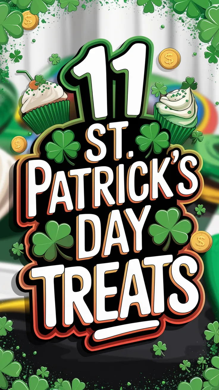 🍀🎉 11 St. Patrick’s Day Treats for Kids That Are Fun & Festive!
Make St. Paddy’s Day extra sweet with these kid-friendly treats! From rainbow cupcakes to lucky charm snacks, these fun and colorful desserts are perfect for little leprechauns. 🌈✨ #StPatricksDay #KidsTreats #FestiveBaking #LuckyDesserts #FunAndTasty