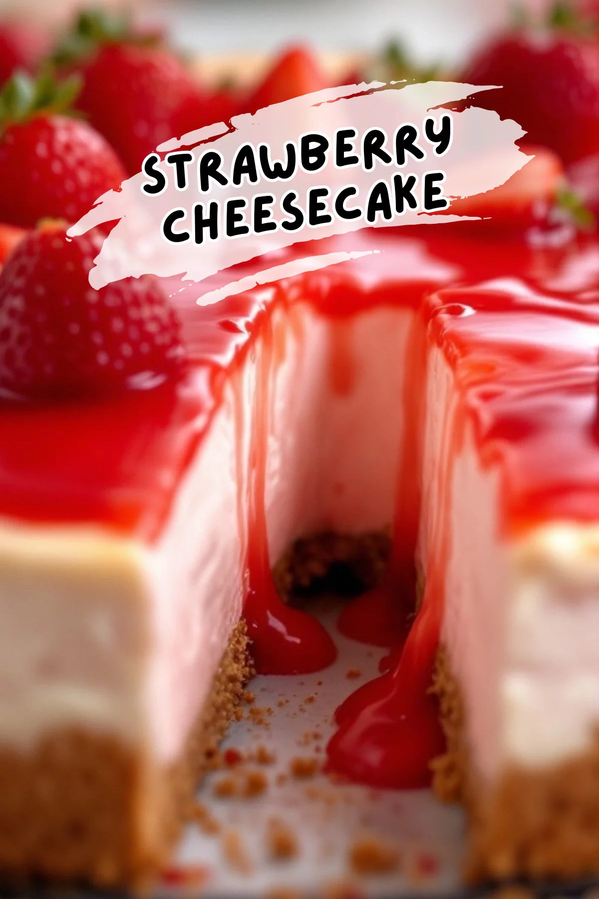 Strawberry cheesecake is a dessert that everyone loves. It combines creamy cheesecake with fresh strawberries and a crunchy graham cracker crust. Perfect for any occasion, this treat is sure to impress your family and friends! Try this version