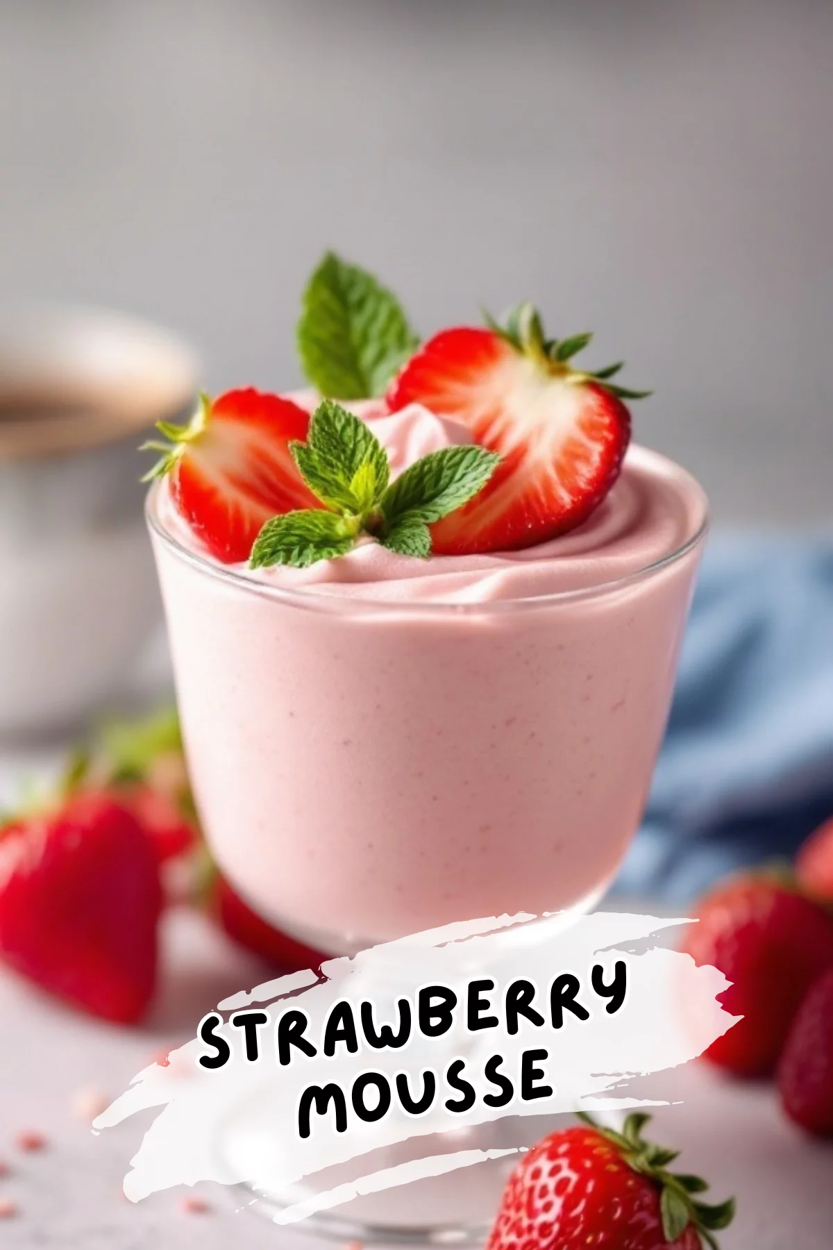 Strawberry mousse is a light and fluffy treat that’s perfect for any occasion. It combines fresh strawberries with whipped cream for a delightful dessert that melts in your mouth. Top it off with a few extra strawberries or mint leaves for a pop of color and flavor! This recipe will become a firm favorite!