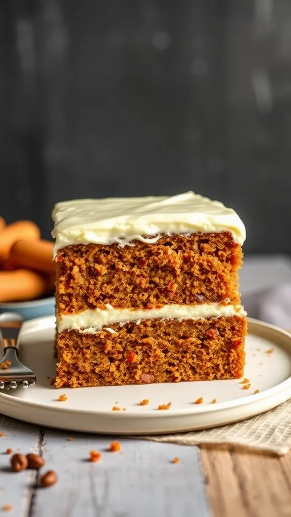 Moist, perfectly spiced, and topped with a dreamy cream cheese frosting—this Carrot Layer Cake is a timeless classic. Packed with fresh carrots, warm spices, and a hint of vanilla, every bite is soft and flavorful. Whether you’re making it for Easter, a birthday, or just because you love carrot cake, this one’s a winner!