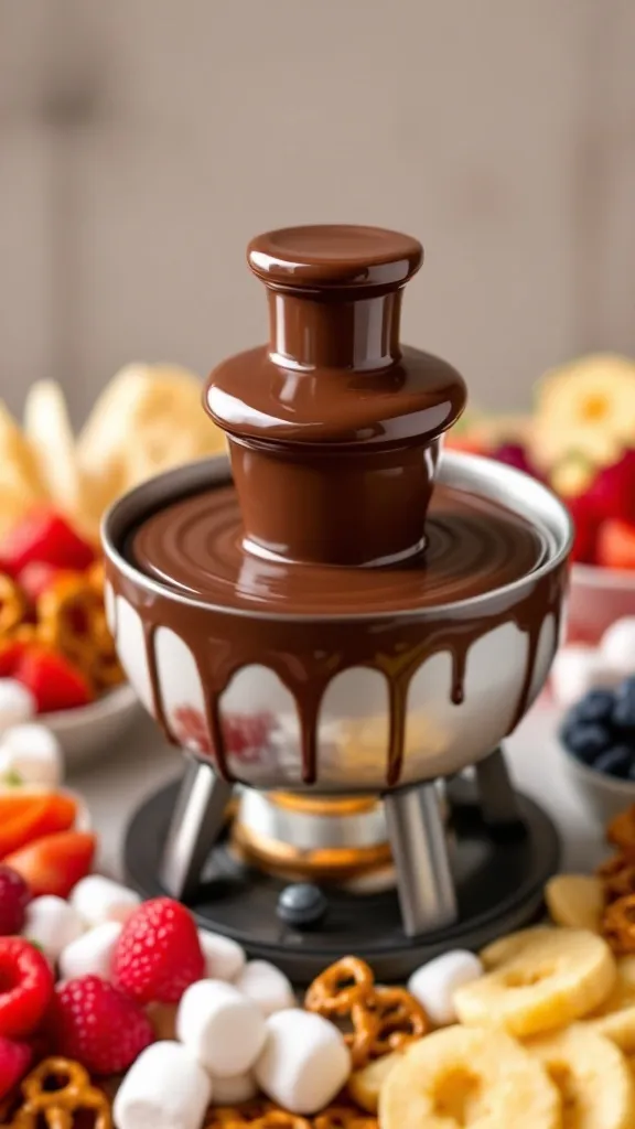 Chocolate Fondue Station