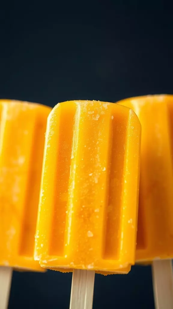 These easy mango popsicles are the perfect summer treat! Made with fresh mangoes, they are both refreshing and dairy-free. You can find the recipe here for a tasty way to cool off on a hot day.