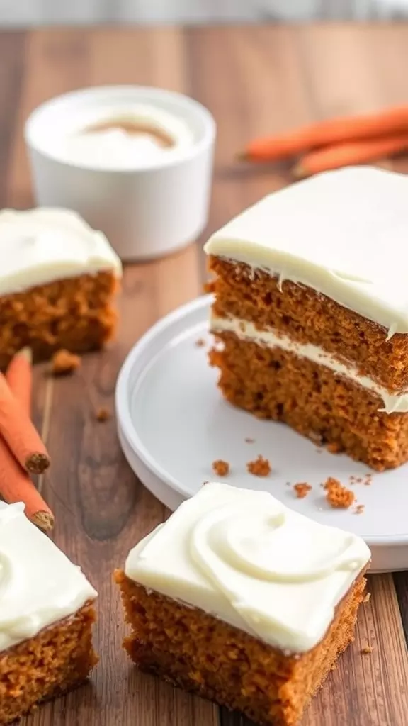 This gluten-free vegan carrot cake is a delightful treat for everyone! Made with fresh carrots and topped with a creamy frosting, it's perfect for any occasion. You can find the full recipe here to enjoy this sweet indulgence this weekend!