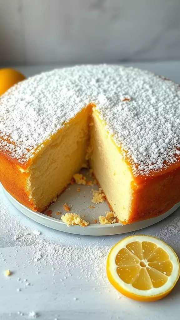 This Italian Lemon Ricotta Cake is a light and fluffy treat that's perfect for any occasion. The use of ricotta makes it moist, while the zesty lemon adds a refreshing twist. You can find the full recipe to make this delicious cake here!