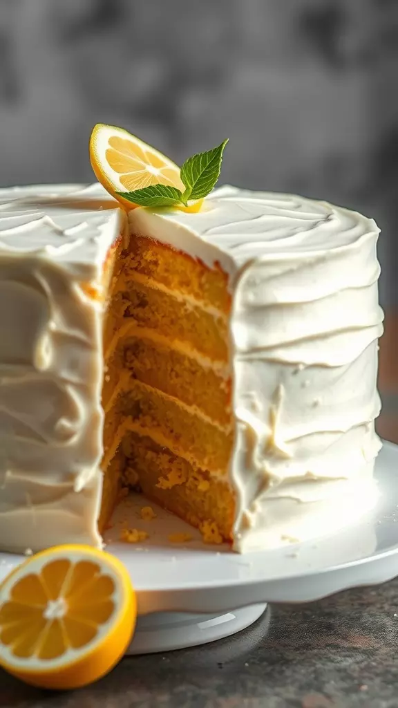 This Lemon Curd Cake is a delightful treat for any weekend. The combination of tangy lemon curd and creamy white chocolate Swiss buttercream makes every bite a joy. If you're looking for a refreshing dessert, check out this amazing recipe to try!