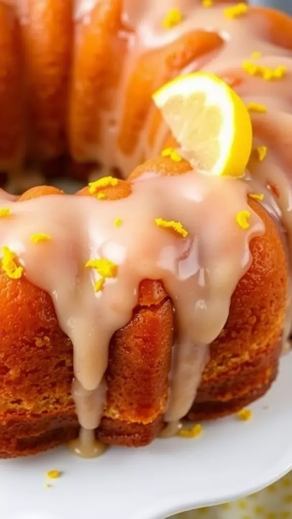 This Lemon Sour Cream Bundt Cake is a sunny delight that brings back memories of grandma's kitchen. The cake is moist and has a zesty flavor that makes it perfect for any occasion. You can find the recipe here to try it out yourself!