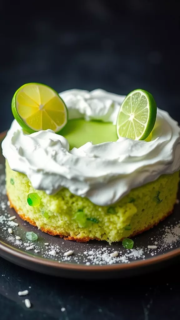 Lime Jello Poke Cake is a fun and refreshing dessert that’s perfect for any occasion. It features a moist cake infused with zesty lime flavor and topped with fluffy whipped cream. For an easy recipe, check out this delicious Lime Jello Poke Cake that everyone will love!