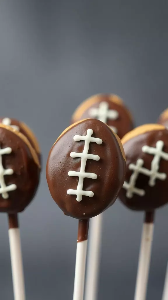 Looking for a fun and tasty treat for your next football gathering? These football cookie pops are guaranteed to score big with your crowd! Here's how you can whip them up and score big with your friends!