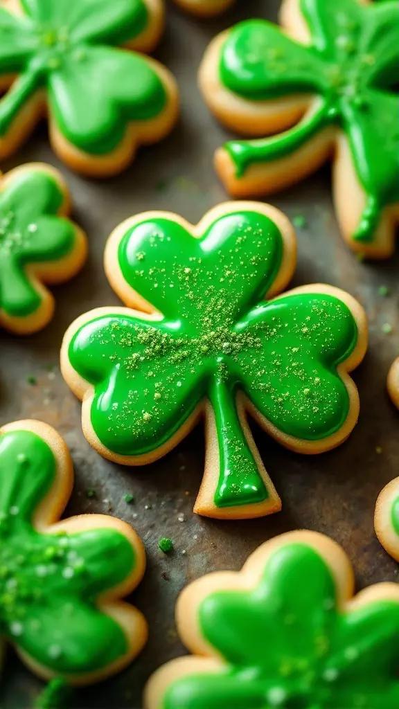 Nothing says St. Patrick’s Day quite like a batch of Shamrock Sugar Cookies! These buttery, melt-in-your-mouth cookies are soft on the inside with a slight crisp on the edges, making them a total crowd-pleaser. Plus, they’re just so much fun to decorate! Whether you go for classic green icing, gold sprinkles, or a drizzle of white chocolate, these cookies will add a festive touch to any celebration.