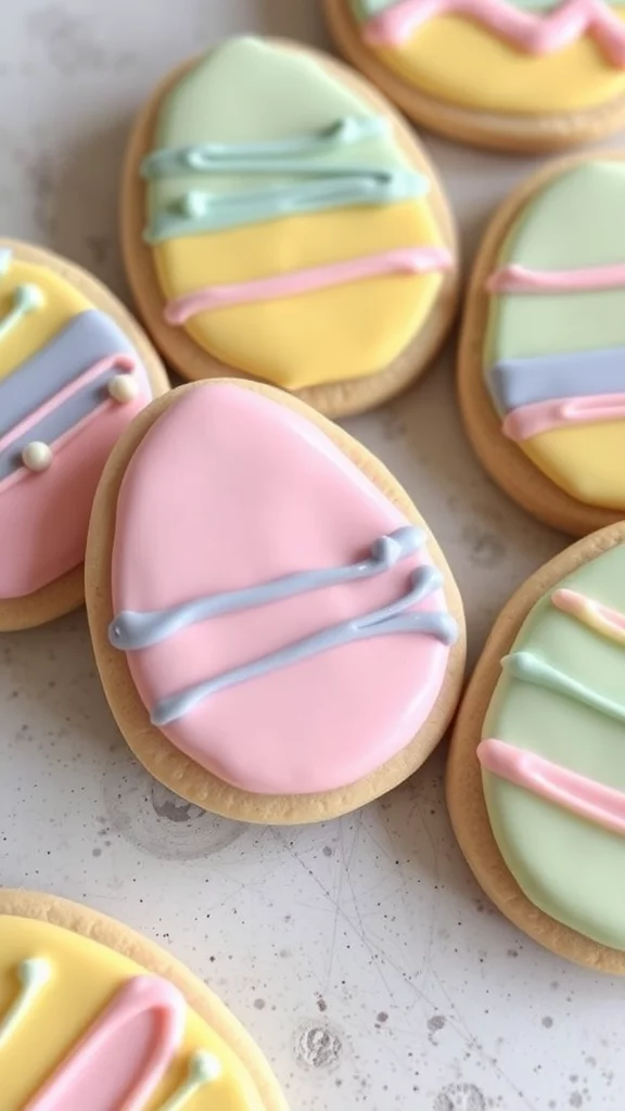 colorful soft sugar cookies with buttercream frosting