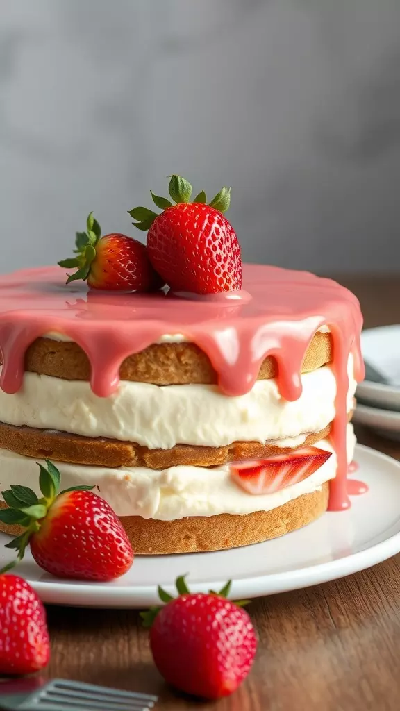 The Strawberry Cheesecake Cake is a delightful treat that will make your Valentine’s Day special. With layers of creamy cheesecake and fresh strawberries, this cake is both beautiful and delicious. For the full recipe, check out this fantastic guide and impress your loved one with a sweet surprise!