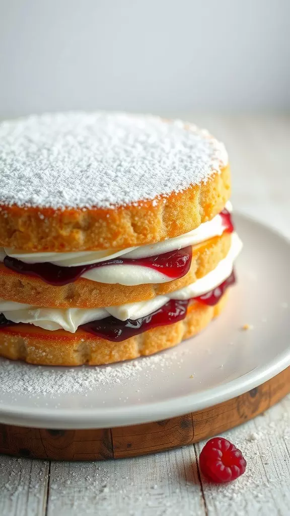 Victoria Sponge Cake is a classic treat that brings a smile with every bite. This light and fluffy cake is layered with sweet jam and cream, making it a perfect dessert for any occasion. Try out this delightful recipe for a delicious weekend indulgence: Victoria Sponge Cake.